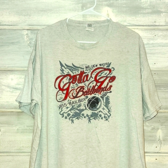 Vintage Mens T-Shirt Graffiti Basketball 2000's Gildan Cotton Grey Size XL Y2K - Picture 2 of 6